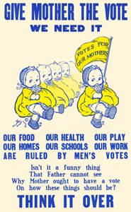 Give Mother the Vote - We Need It by Rose Cecil ONeill